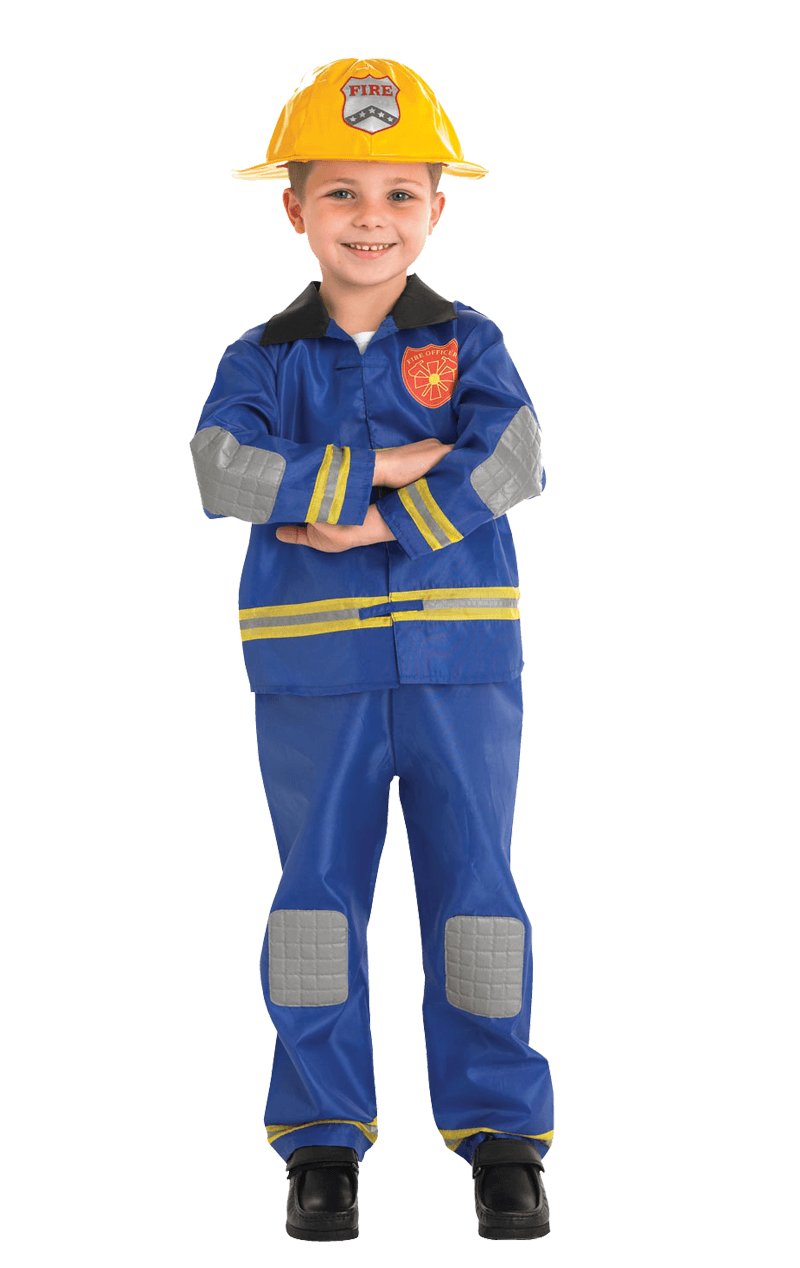 Childrens Fireman Costume - Fancydress.com