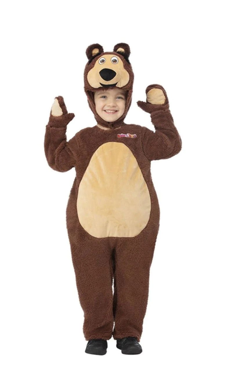 Childrens Masha and The Bear, Bear Costume - Fancydress.com
