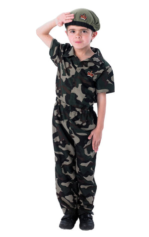 Childrens Soldier Costume - Fancydress.com