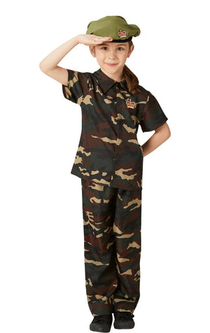 Childrens Soldier Costume - Fancydress.com