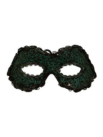 Gia Turquoise Facepiece - Fancydress.com