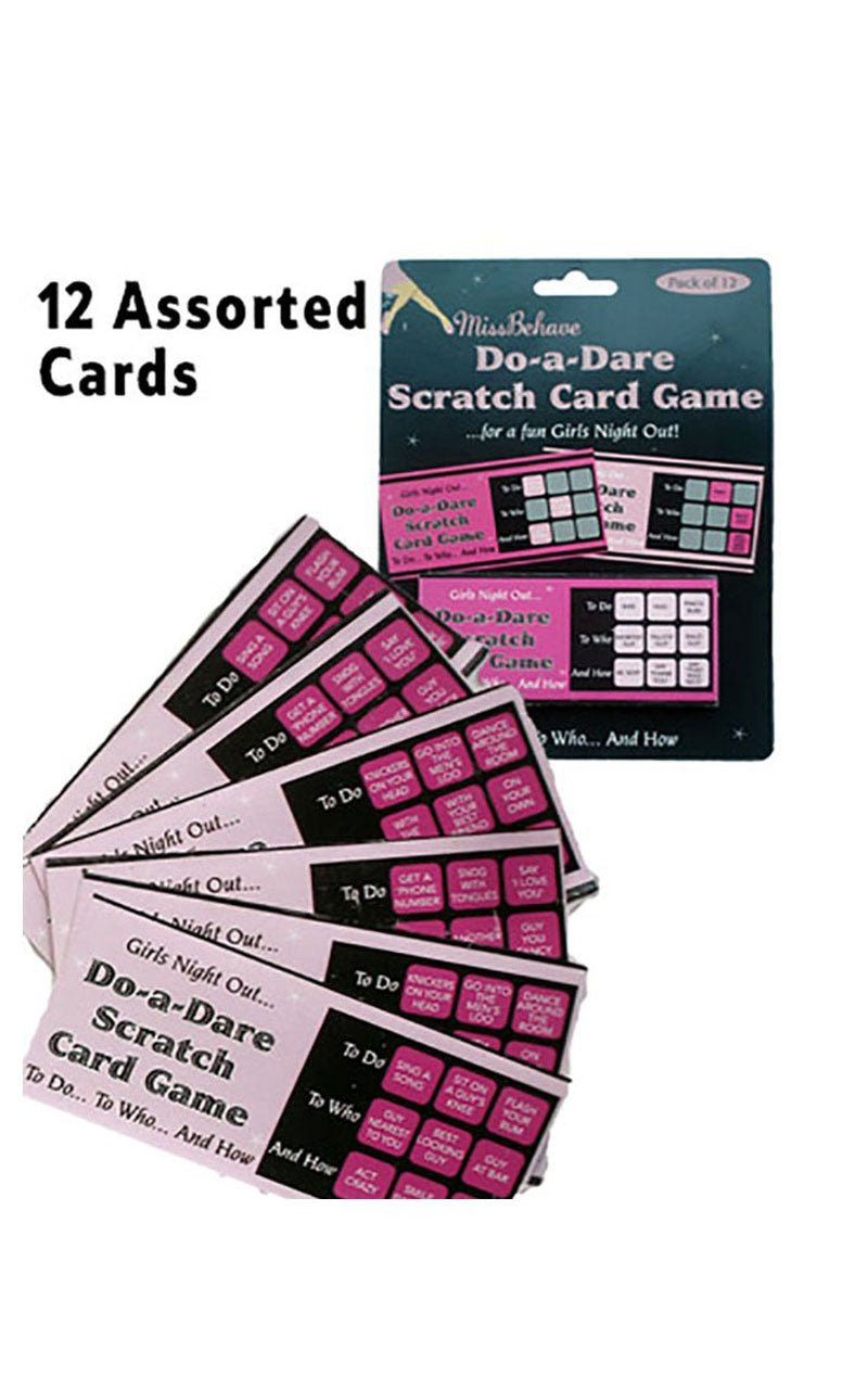 Hen Party Scratchcard Game - Fancydress.com
