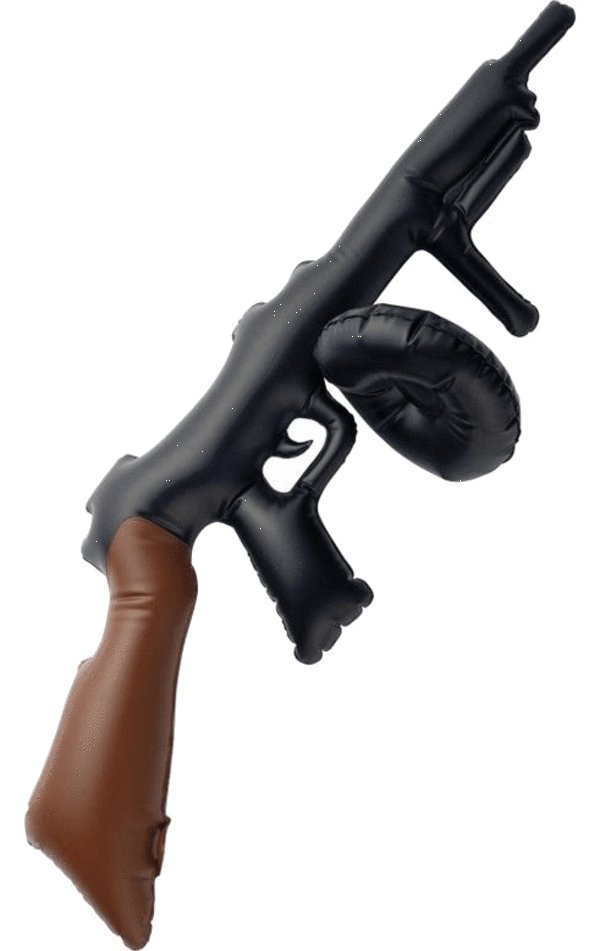 Inflatable Tommy Gun Accessory - Fancydress.com