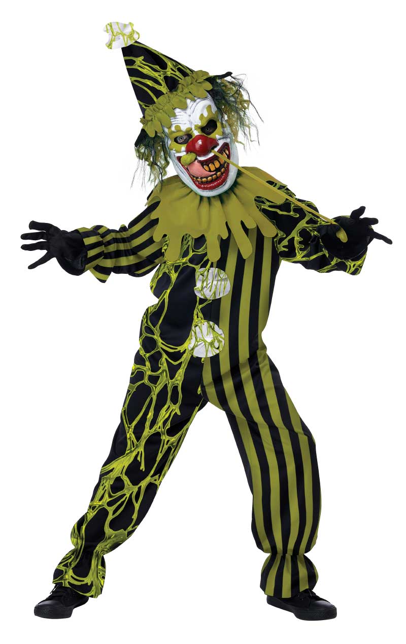 Kids Boogers the Clown Costume - Fancydress.com