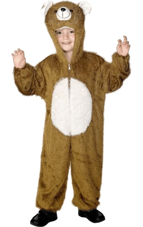 Kids Brown Bear Costume - Fancydress.com