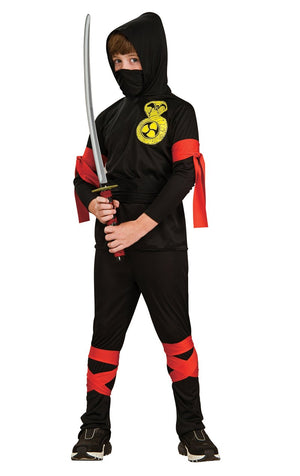 Kids Classic Ninja Costume - Fancydress.com