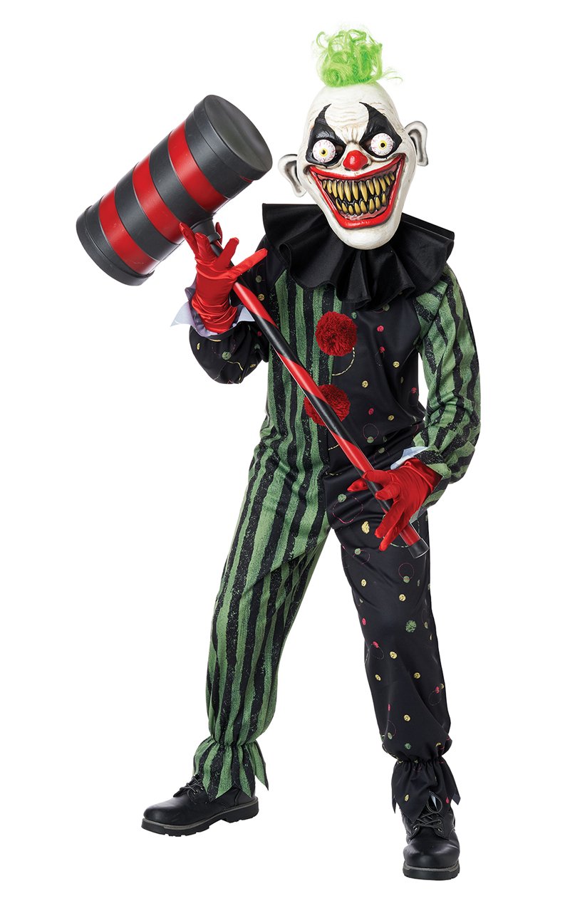Kids Crazy Eyed Clown Costume - Fancydress.com
