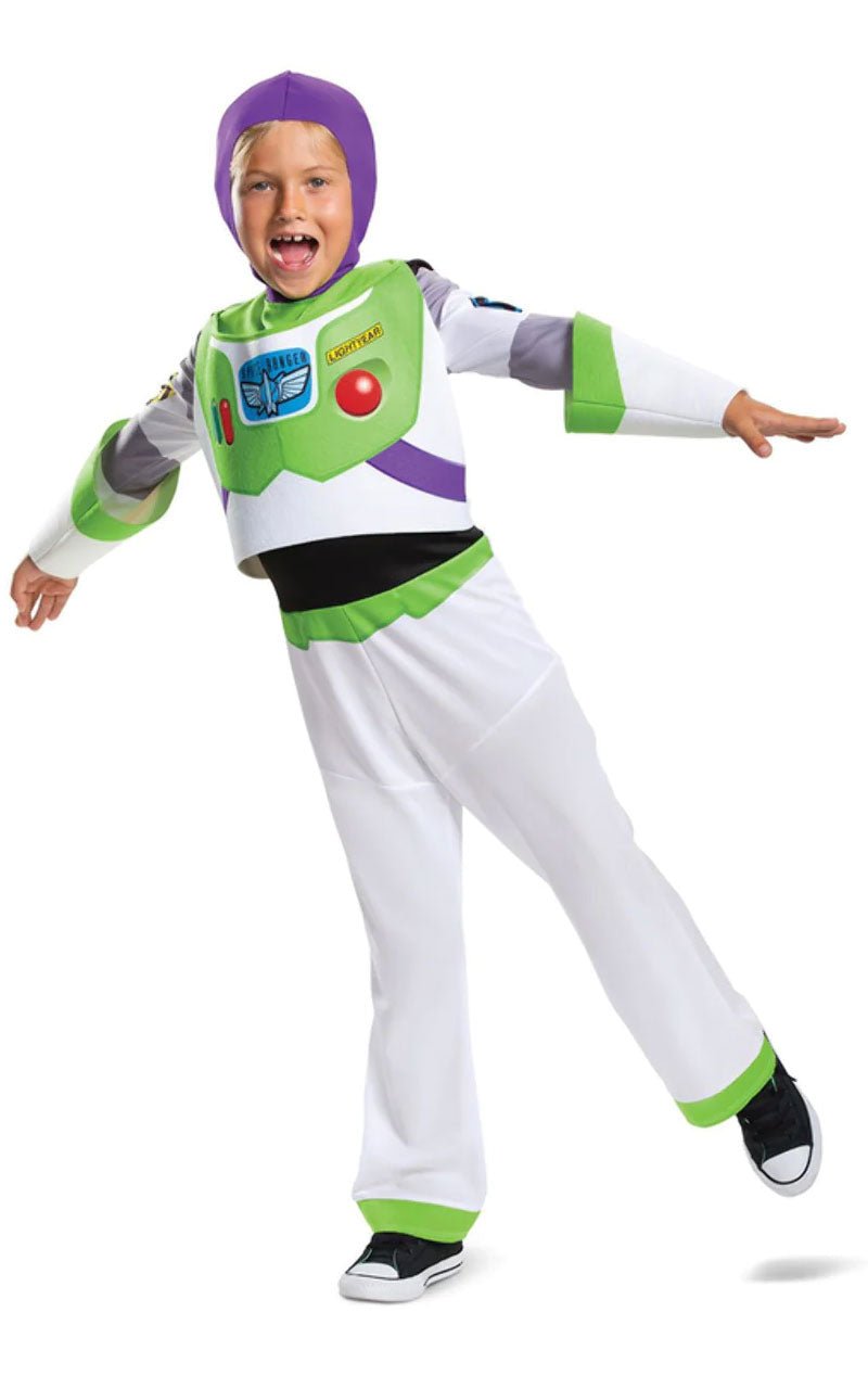 Kids Deluxe Buzz Lightyear Toy Story 4 Costume - Fancydress.com