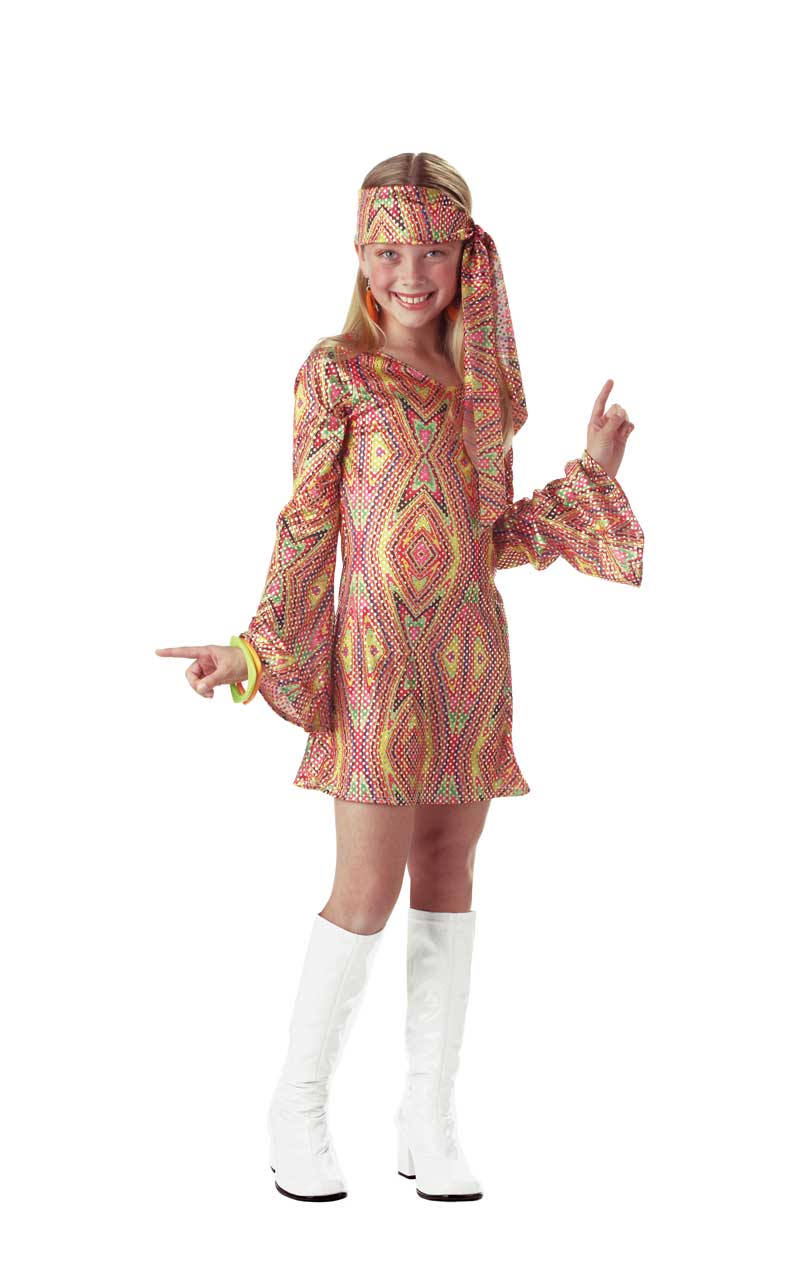 Kids Disco Dolly Costume - Fancydress.com