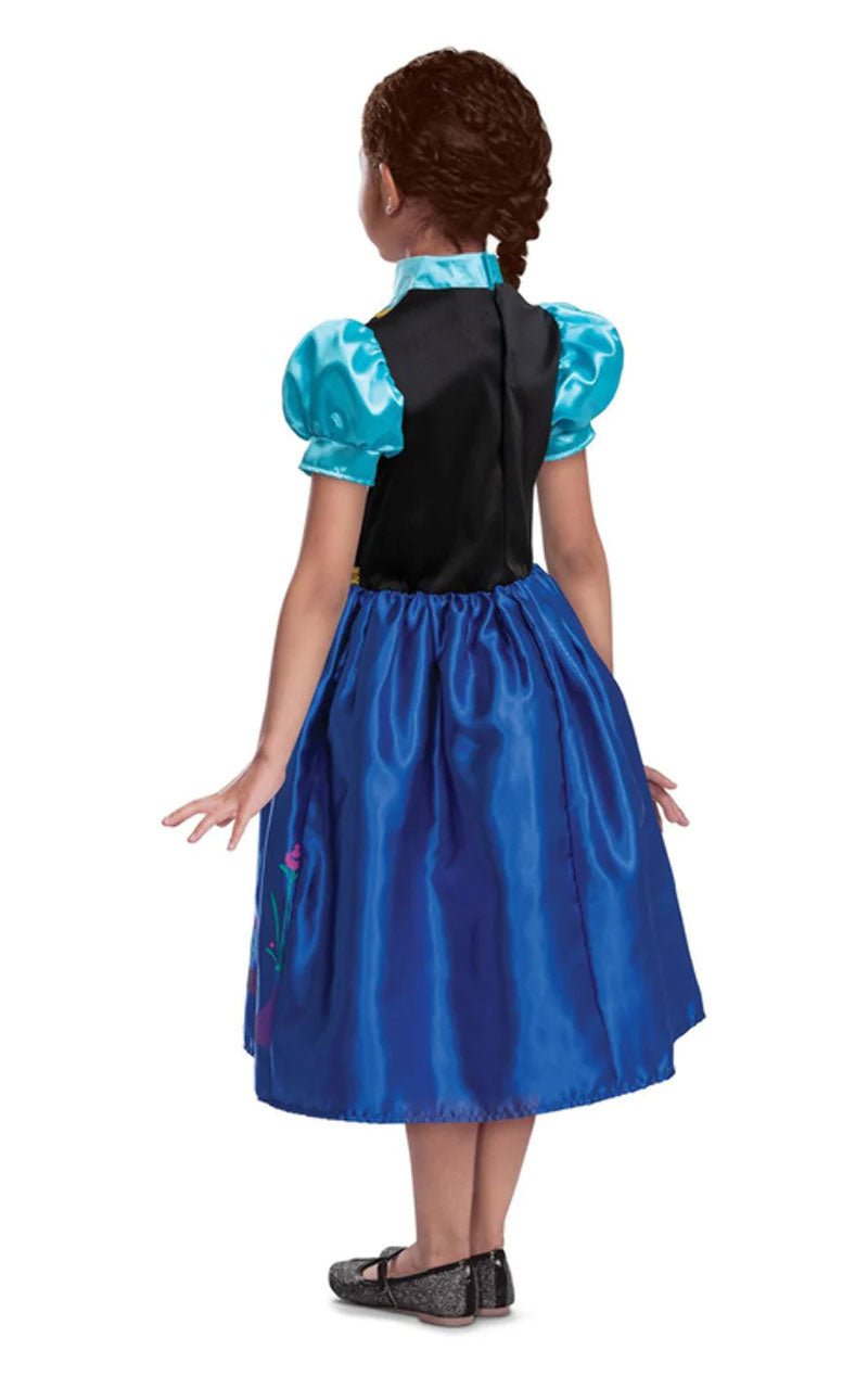 Kids Disney Anna Frozen 2 Travelling Costume - Fancydress.com