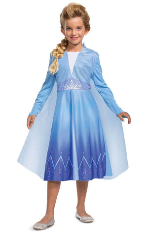 Kids Disney Elsa Frozen 2 Travelling Plus Costume - Fancydress.com
