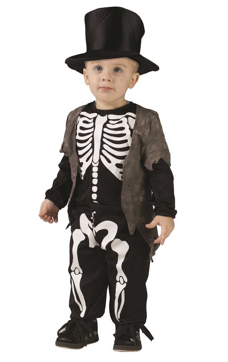 Kids Happy Lil Skeleton Costume - Fancydress.com
