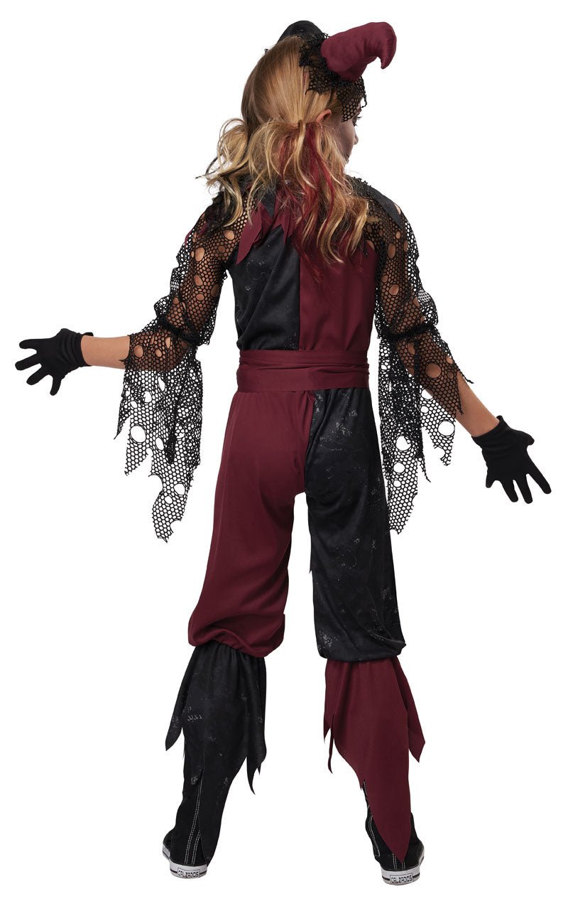 Kids Psycho Jester Costume - Fancydress.com
