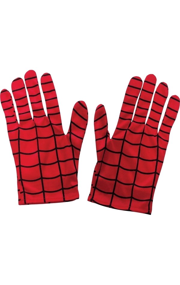 Kids Spider-Man Gloves - Fancydress.com