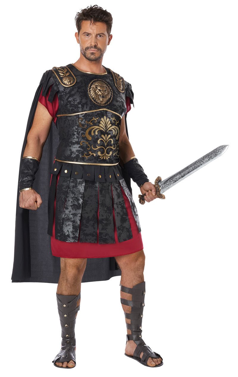 Mens Roman Warrior Plus Size Costume - Fancydress.com