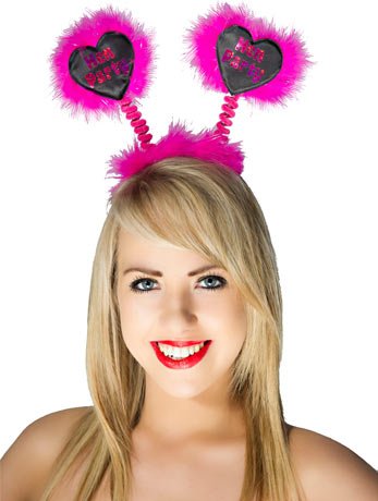 Pink & Black Hen Party Boppers - Fancydress.com