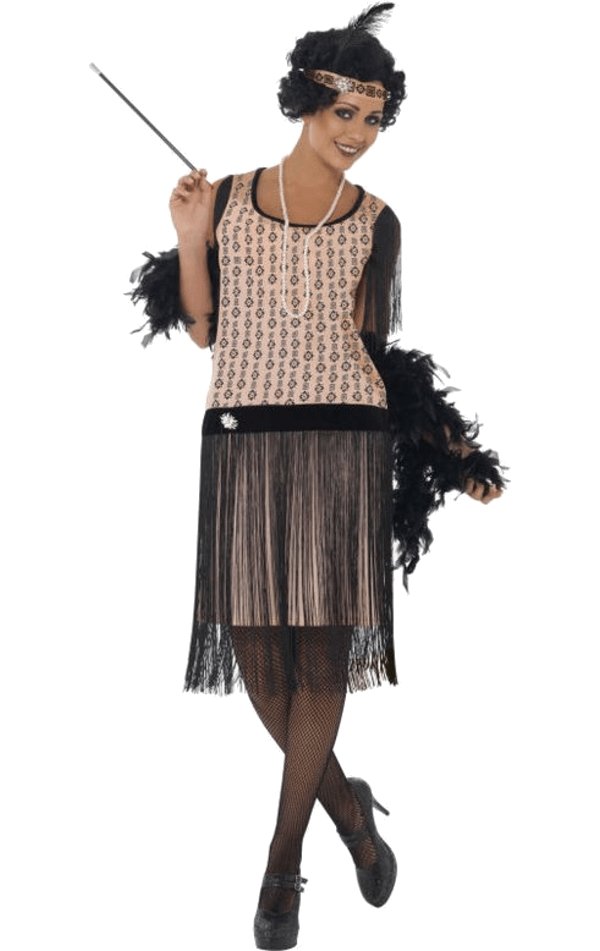 Costume de fantaisie filles à clapet rose années 1920 enfants Charleston  Gatsby
