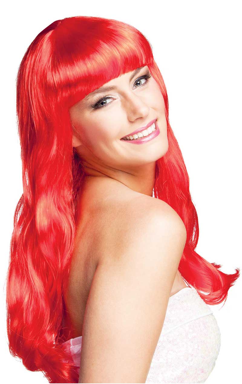 Red Desire Wig - Fancydress.com