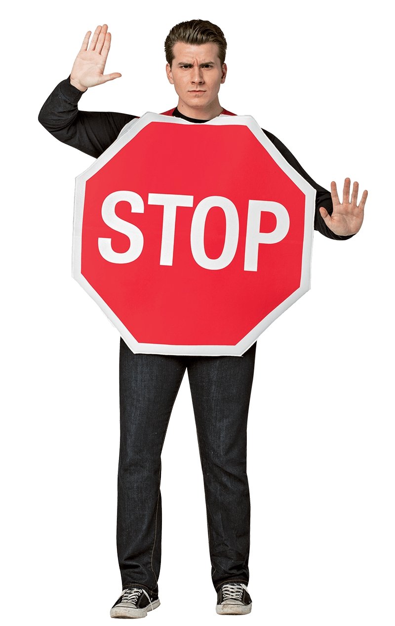 Stop Sign Costume - Fancydress.com