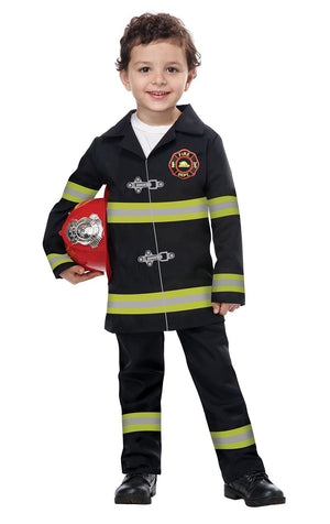 Toddler Unisex Jr. Fire Chief Costume - Fancydress.com