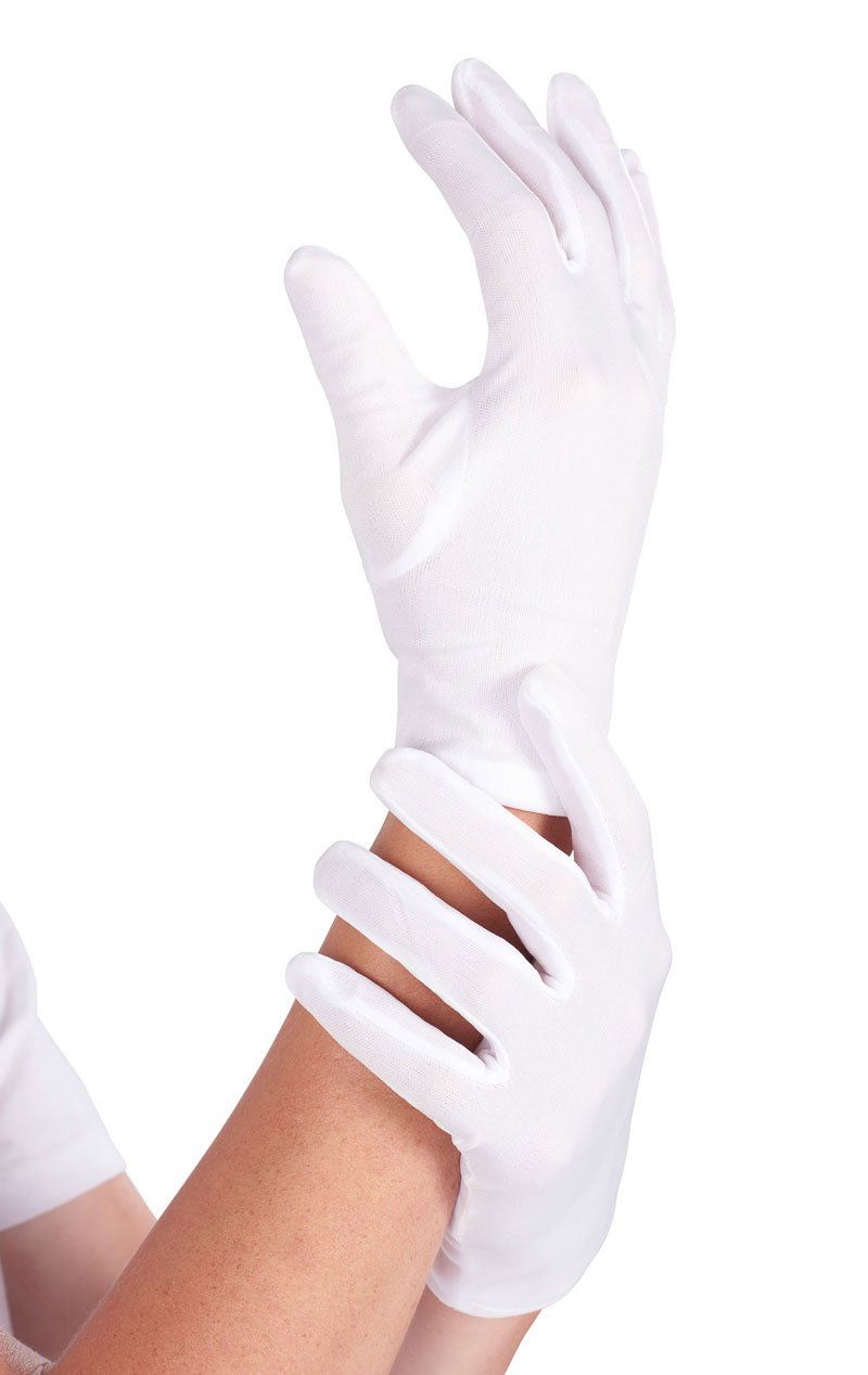 White Gloves - Fancydress.com