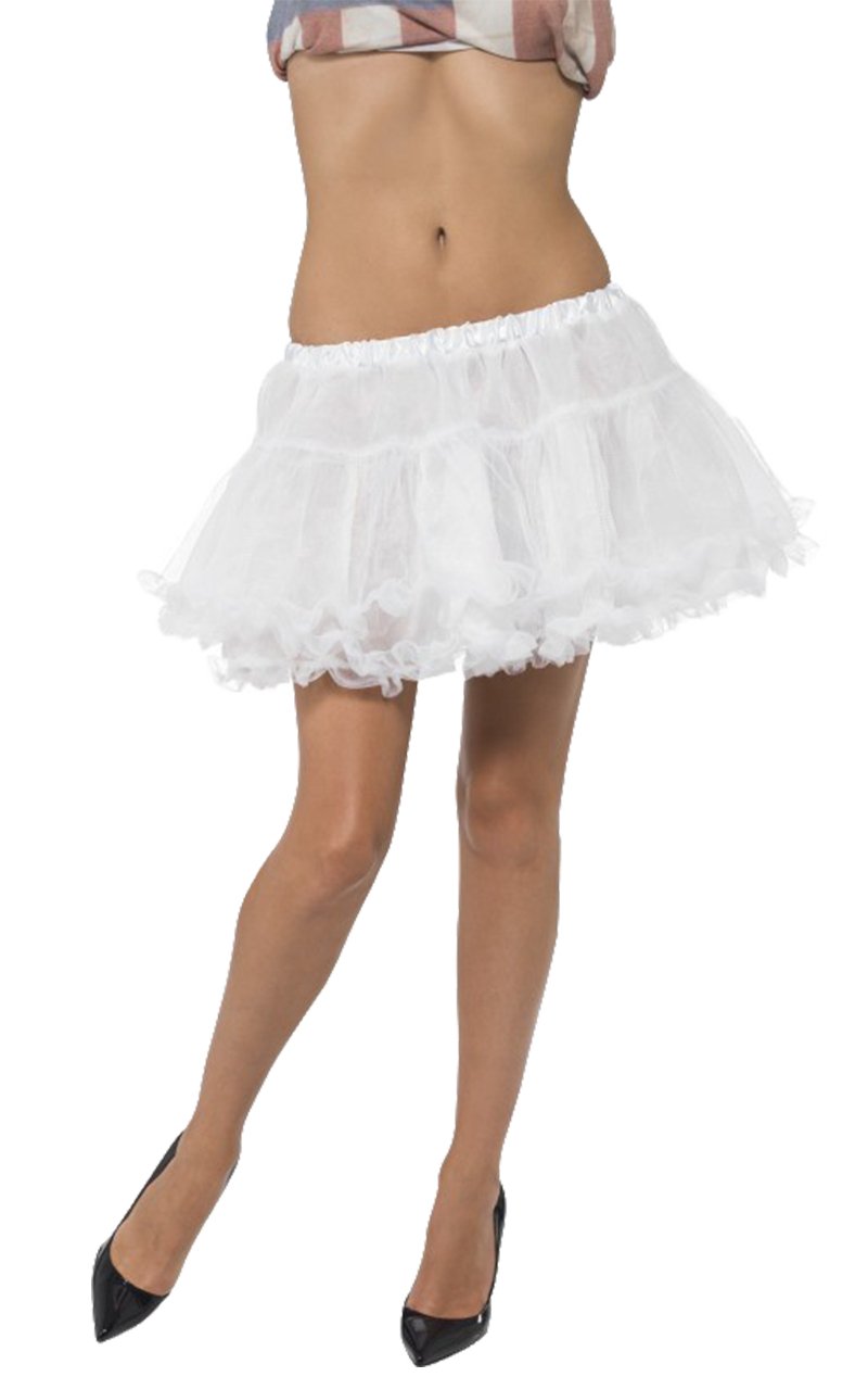 White Petticoat Accessory - Fancydress.com