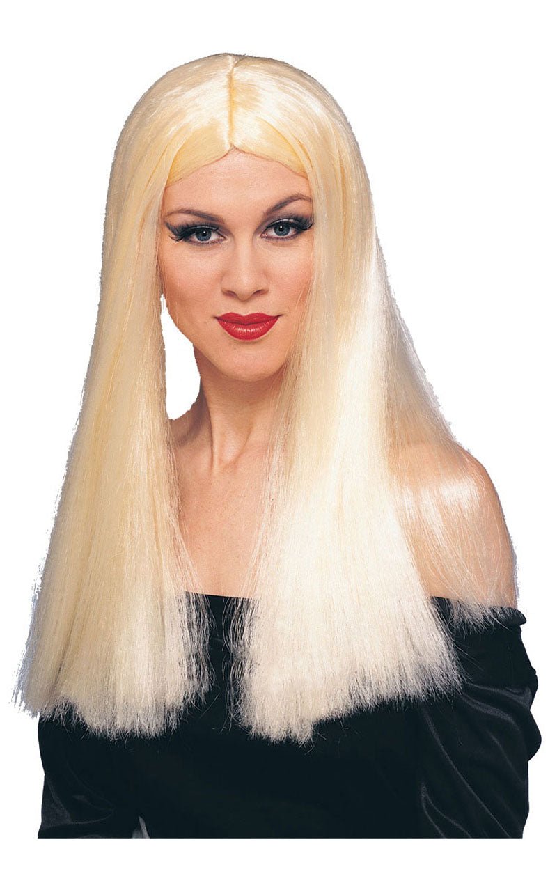 Witchy Long Blonde Wig - Fancydress.com
