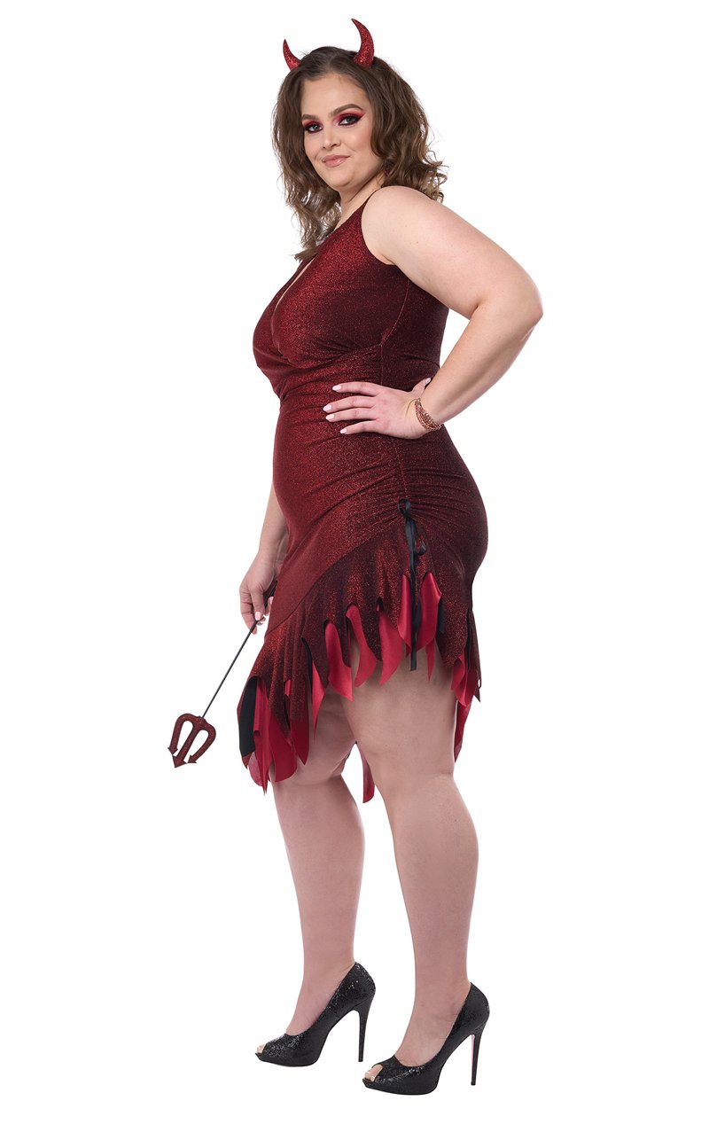 Women Red-Hot & Sizzling Plus Size Costume - Fancydress.com