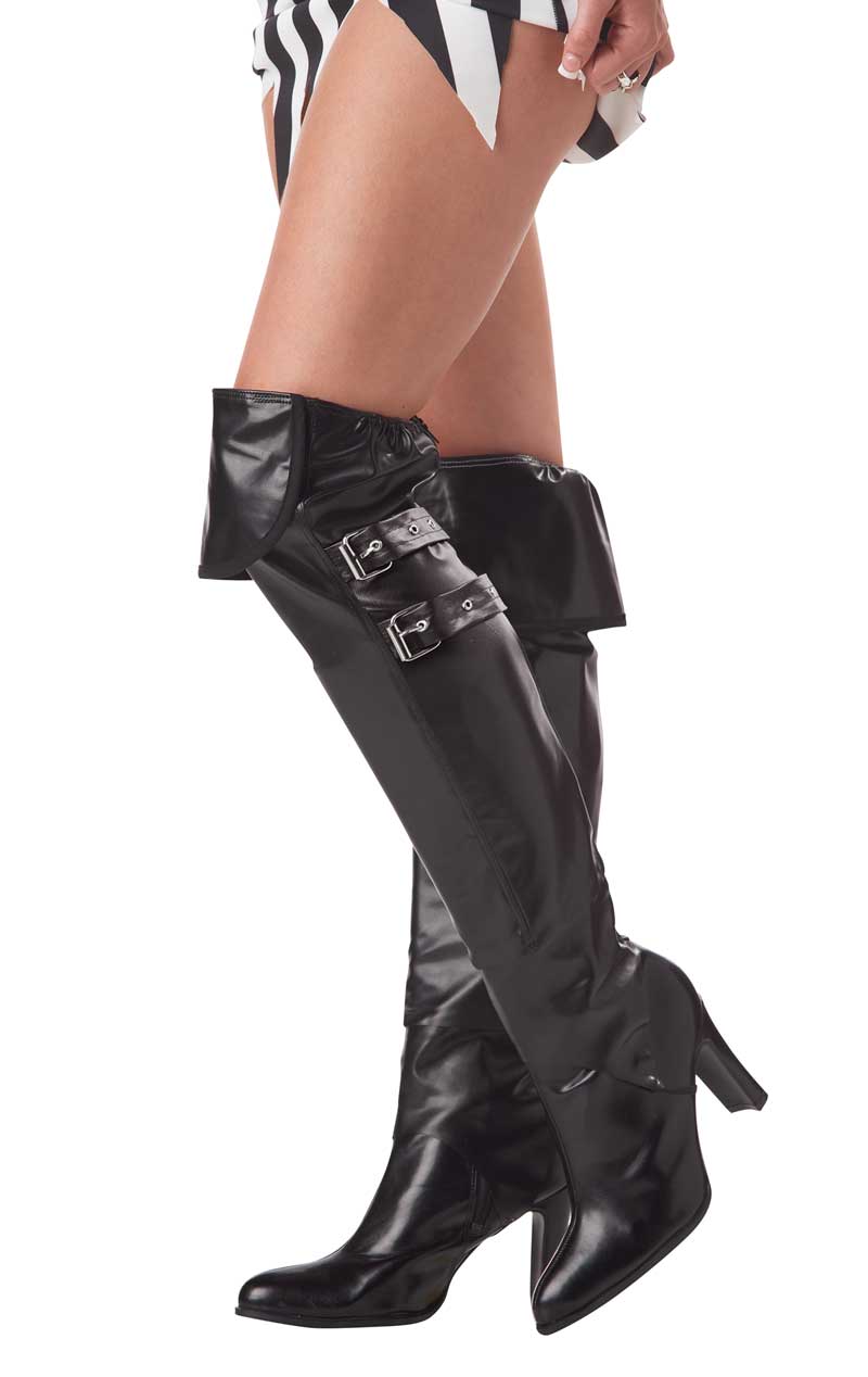 Womens Deluxe Boot Covers - Fancydress.com