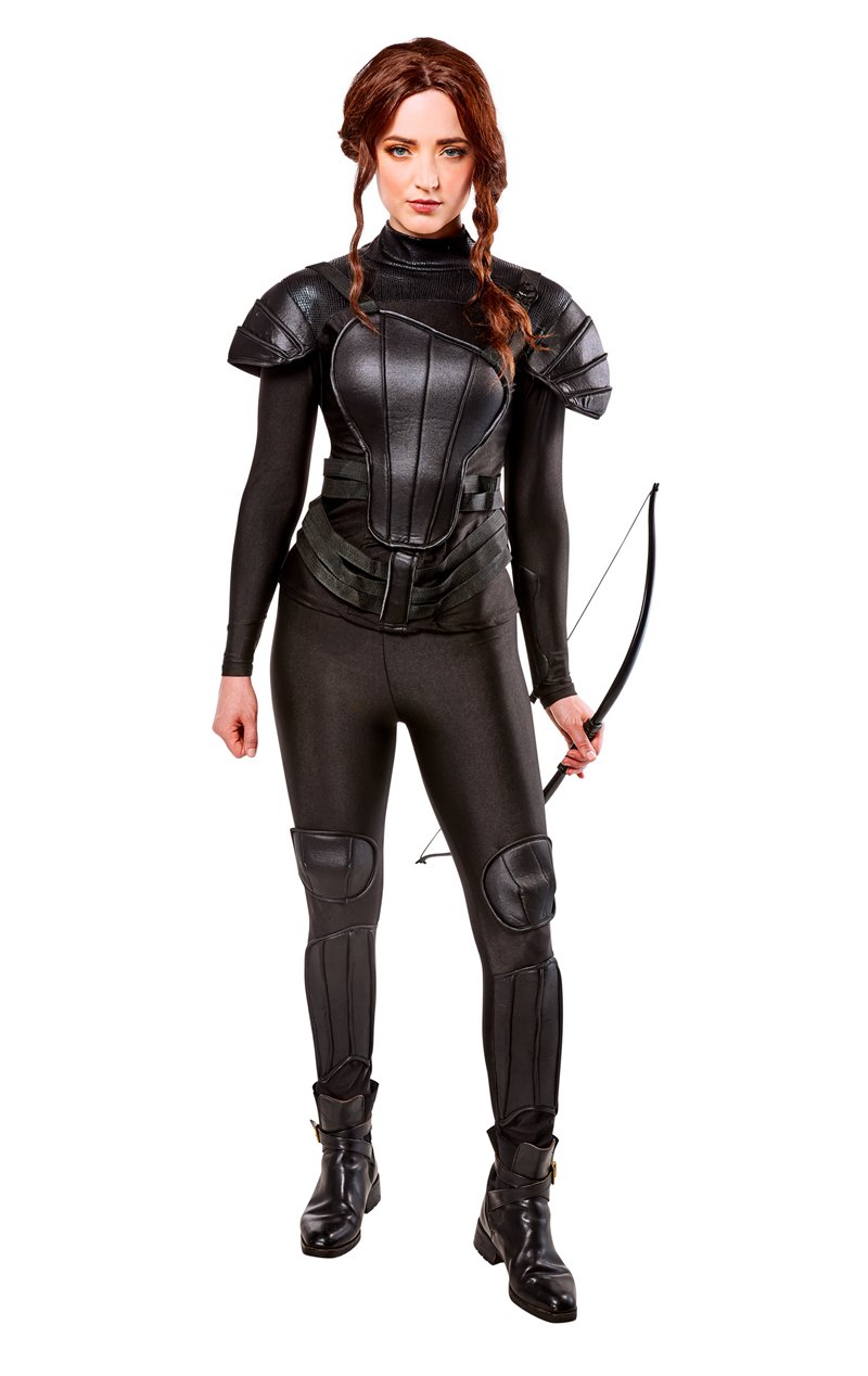 Womens Hunger Games Katniss Everdeen Costume - Fancydress.com