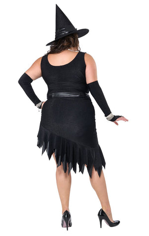 Womens Million Dollar Witch Plus Size Costume - Fancydress.com