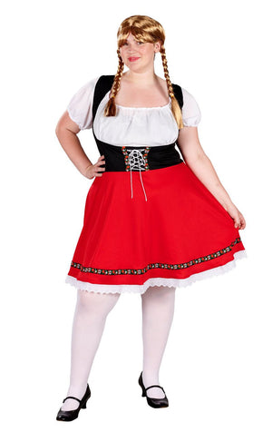 Womens Plus Size Bavarian Costume - Fancydress.com