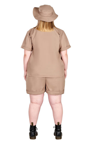 Womens Plus Size Safari Costume - Fancydress.com